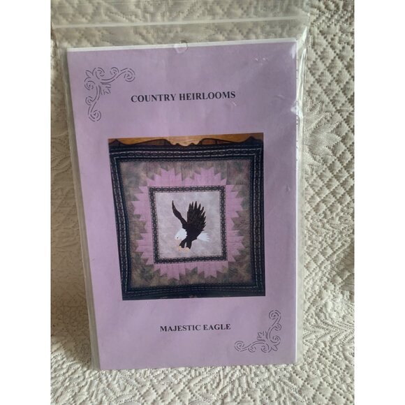 Country Heirloom Majestic Eagle Quilt Sewing Pattern - Picture 4 of 5